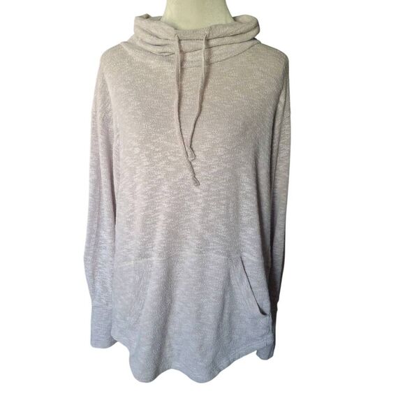 prAna Frieda Pullover Top – Off-White Mock Neck Sweatshirt (Women’s Small - Picture 9 of 16